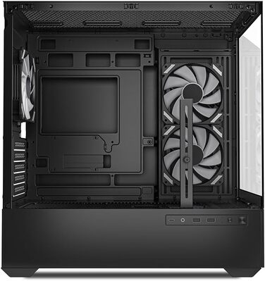 Корпус для ПК Sharkoon MK6 RGB Micro-ATX чорний