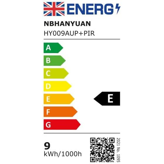 Світильник вуличний NBHANYUAN Lighting LED з датчиком руху та освітлення, нержавіюча сталь SUS316, IP54, тепле біле світло (3000K), 1000 лм, 9Вт, сріблястий