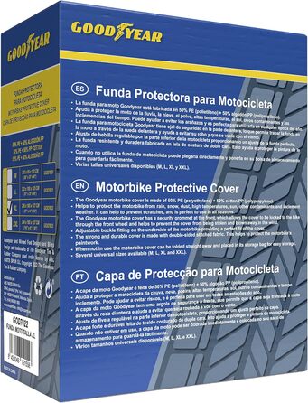 Чохол для мотоцикла Goodyear XL, водонепроникний захист