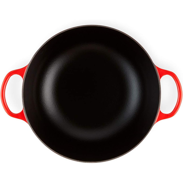 Каструля Le Creuset Signature La Marmite з чавуну 26 см, 4,1 л, для всіх типів плит та індукції, червона