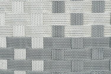 Kobolo кошик для білизни з нейлону, сірий-білий, 44x32x52 см