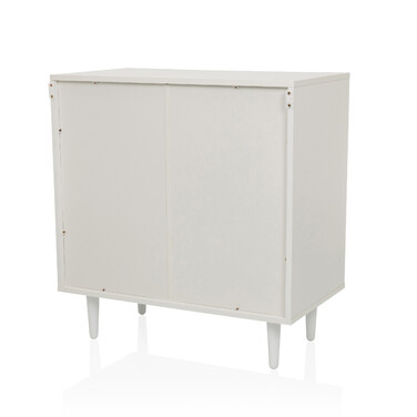 Сервант / комод LYKKJA 77x39,5x72 см 2 шухляди 2 двері білий hjh LIVING