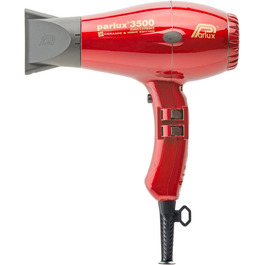 Фен Parlux 3500 SuperCompact Керамічний Іонний, червоний, професійний