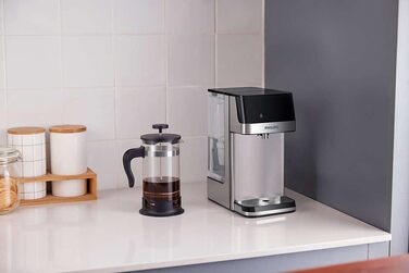 Фільтр для води Philips Water Station: диспенсер гарячої та холодної води з 6 режимами, сенсорним екраном, очищення від хлору, вапна, важких металів, мікропластику та PFAS, об'єм 2.2 л