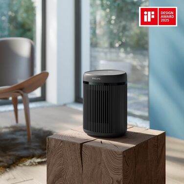 Керамічний тепловентилятор-товпчик Philips Smart 5000 серії, 2000 Вт, чорний