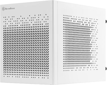 Корпус SilverStone SUGO 16 білий, Mini-ITX, сталевий куб, SST-SG16W