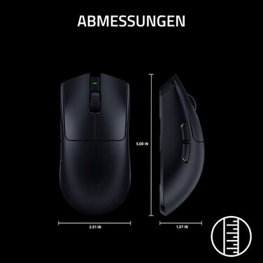 Ігрова бездротова миша Razer Viper V3 Pro SE, сенсор Focus Pro 30K DPI, перемикачі 2-го покоління, 4000Hz, чорна