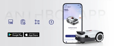 Робот-газонокосарка Anthbot Genie 600: автоматична косарка для площі до 900 м², безпериметральна (без кабелю)