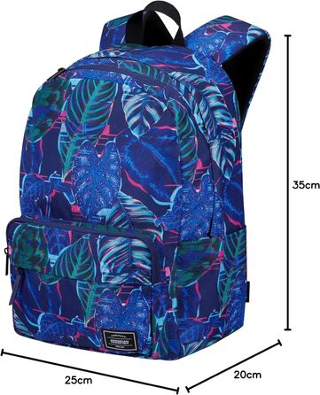 Рюкзак American Tourister Urban Groove унісекс, багато кольорів, розмір універсальний, чорний з трикутниками