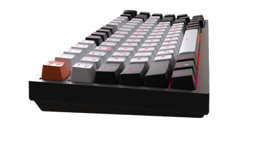 Дротова механічна клавіатура GamePro MK160 V2 Warden QLAB Sakura Black (MK160-V2-B-QS)