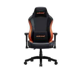 Крісло ігрове Anda Seat Luna Color Size L Black/Orange PVC