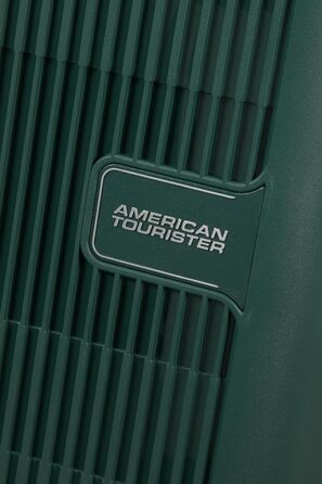 Валіза American Tourister Aerostep Spinner S, розширювана, 55 см, 36/40 л, зелена (Dark Forest), ручна поклажа