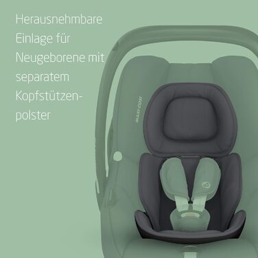 Автокрісло Maxi-Cosi CabrioFix i-Size 0-12 міс., до 12 кг, Select Grey - легке та безпечне для немовлят