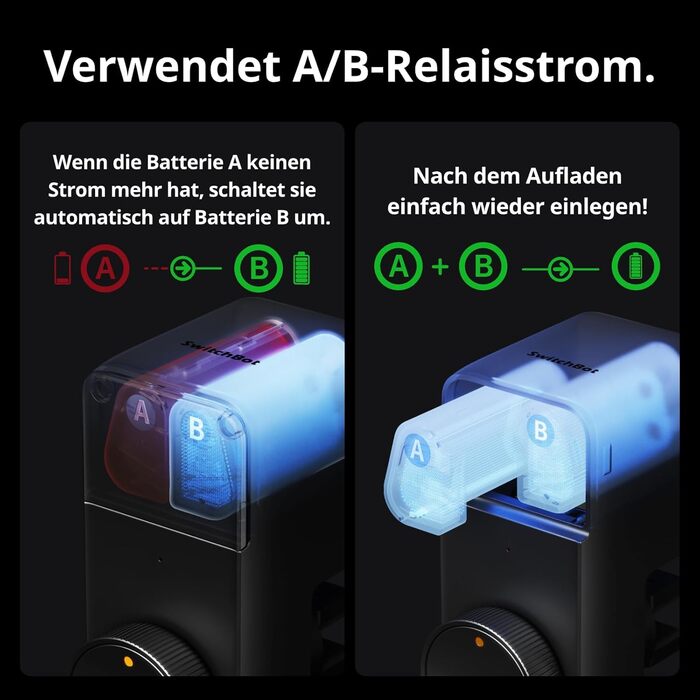 Розумний дверний замок SwitchBot Lock Pro з подвійним акумулятором