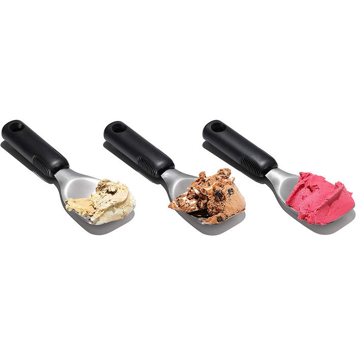 Ложка для морозива OXO Good Grips Robuste з нержавіючої сталі, 26.7 см, чорна