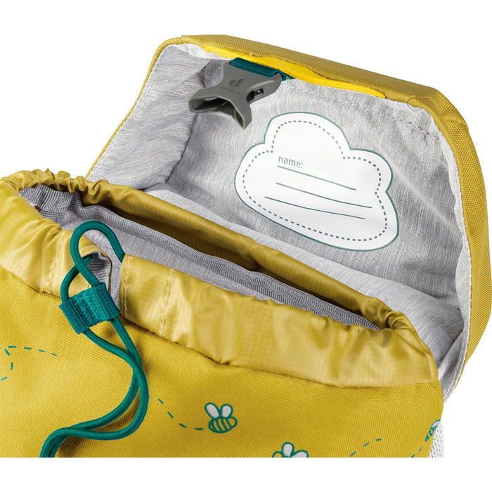 Дитячий рюкзак Deuter Schmusebär 8 л, жовтий, для школи та прогулянок