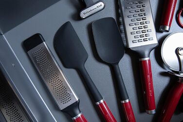 Терка KitchenAid двостороння з нержавіючої сталі Almond Creme (середня) – для сиру, овочів, шоколаду