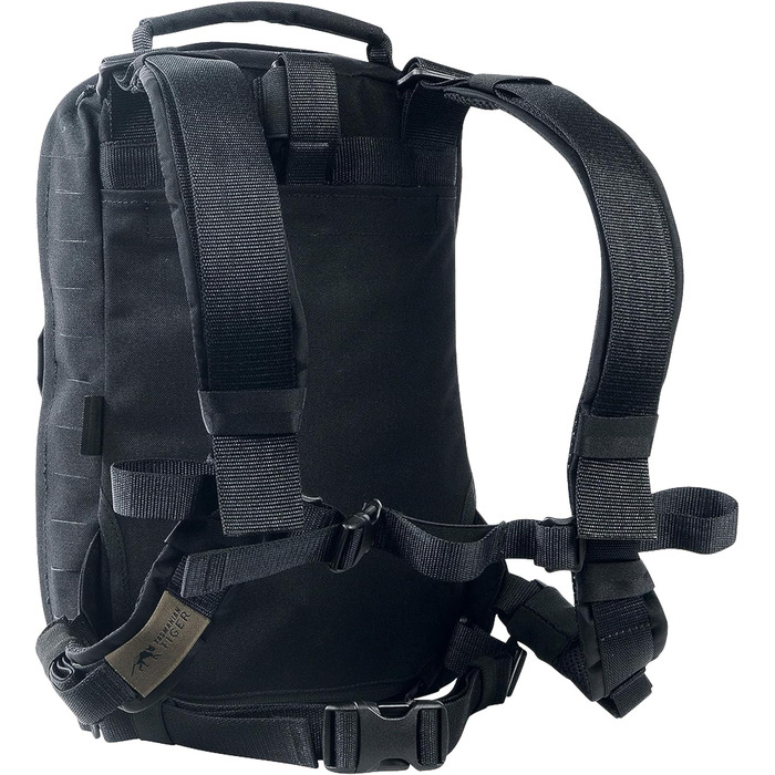 Медичний тактичний рюкзак Tasmanian Tiger TT Medic Assault Pack MK II S, порожній, для надзвичайних ситуацій, подорожей, медиків, туризму, велоспорту, чорний