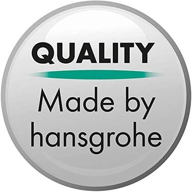 Змішувач для ванної Hansgrohe Ecostat - n Aufputz з термостатом (SafetyStop) 40°C, круглий, для 2 споживачів, 13201000 (білий/хром)