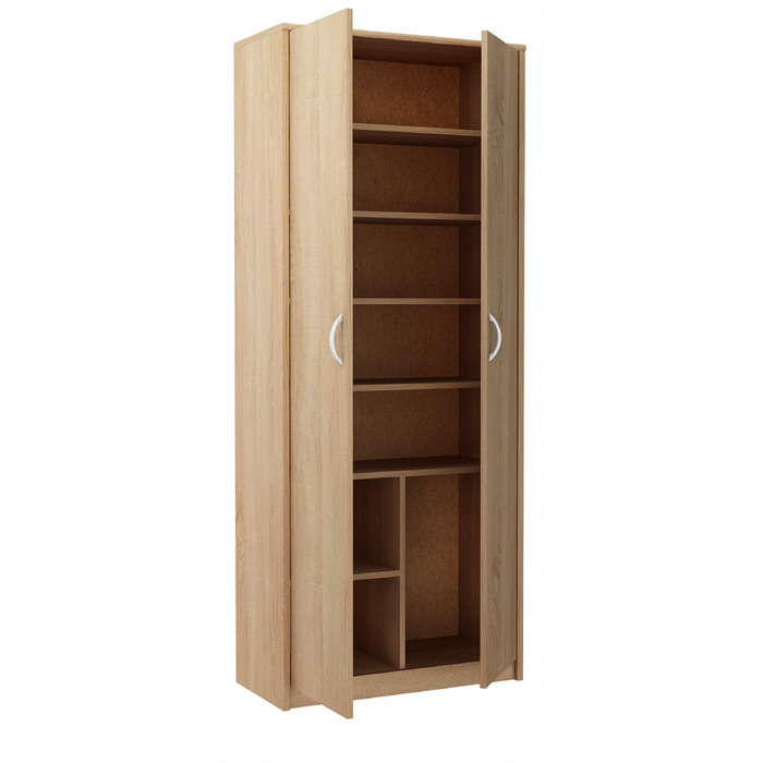 Стелаж Matkam 74 x 180 x 35 см, дуб сонома