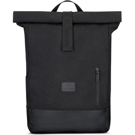 Рюкзак Johnny Urban Rolltop Adam Large для ноутбука 16'', водонепроникний, антрацит/чорний, міцний бавовняний канвас, унісекс