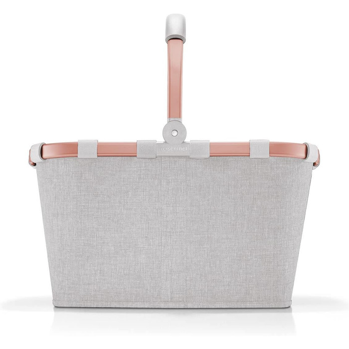 Складана сумка-кошик для покупок reisenthel carrybag twist Sky Rose — водонепроникна та містка