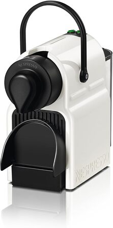 Кавомашина Nespresso Krups Inissia XN1001, білий колір, компактна, з регулюванням об'єму кави