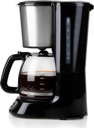 Кавоварка Domo DO708K з таймером, 1,5 л, чорна