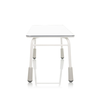 Дитячий стіл KID GRO T 120x60 см, регульована висота, світло-сірий колір, hjh OFFICE