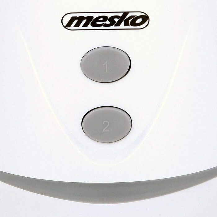 Блендер стаціонарний Mesko MS 4060g, 1 л, 500 Вт, 2 швидкості, нержавіюча сталь, BPA-free, пластик