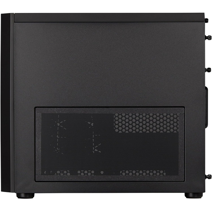 Корпус для ПК Corsair Crystal 280X RGB, micro-ATX, загартоване скло, чорний, підсвітка LED