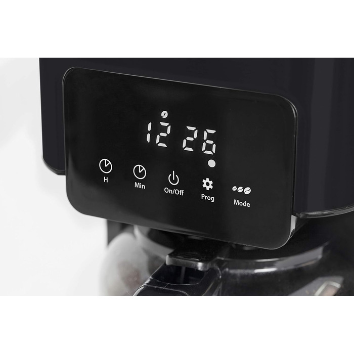 Кавоварка CASO Coffee Taste and Style з постійним фільтром, 1,5 л, оптимальна температура заварювання 92-96°C, крапельний стоп, покращена система заварювання, нержавіюча сталь, на 12 чашок