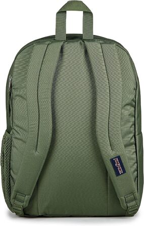 Рюкзак JanSport Big Student Cargo Green, великий шкільний рюкзак, місткий, зелений колір
