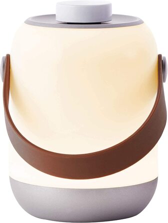 Світлодіодна бездротова настільна лампа Lightbox з акумулятором, портативна, диммована, тепле біле світло, USB зарядка, для фестивалів, кемпінгу, саду, вулична, біла