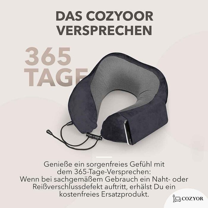 Набір для подорожей Cozyor 4 в 1: подушка для шиї, маска для сну, подушка для подорожей 2 в 1 та беруші з рюкзак-кліпом та кріпленням для валізи, червоний.