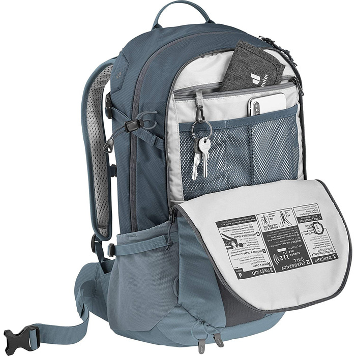 Жіночий туристичний рюкзак deuter Futura 21 SL, 21 л, графітовий