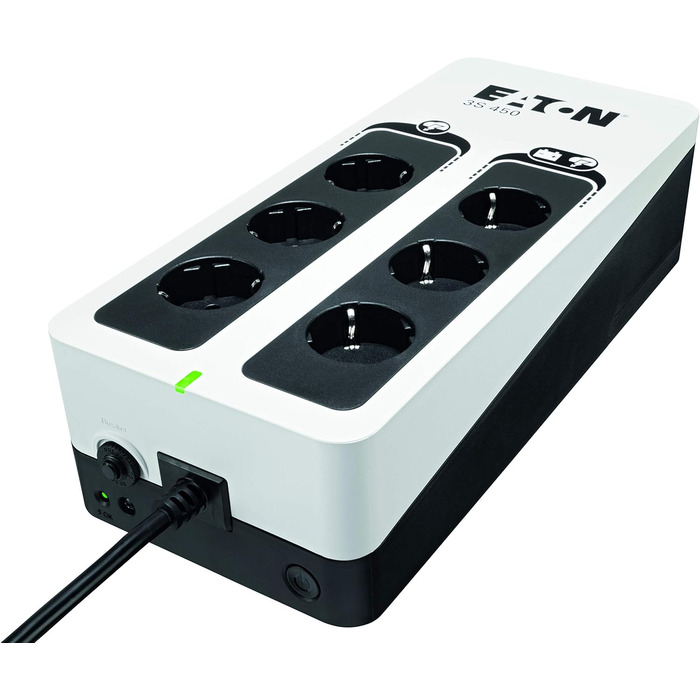 USV Eaton 3S Mini 36W для роутерів, камер та Smart Home (450VA / DIN)