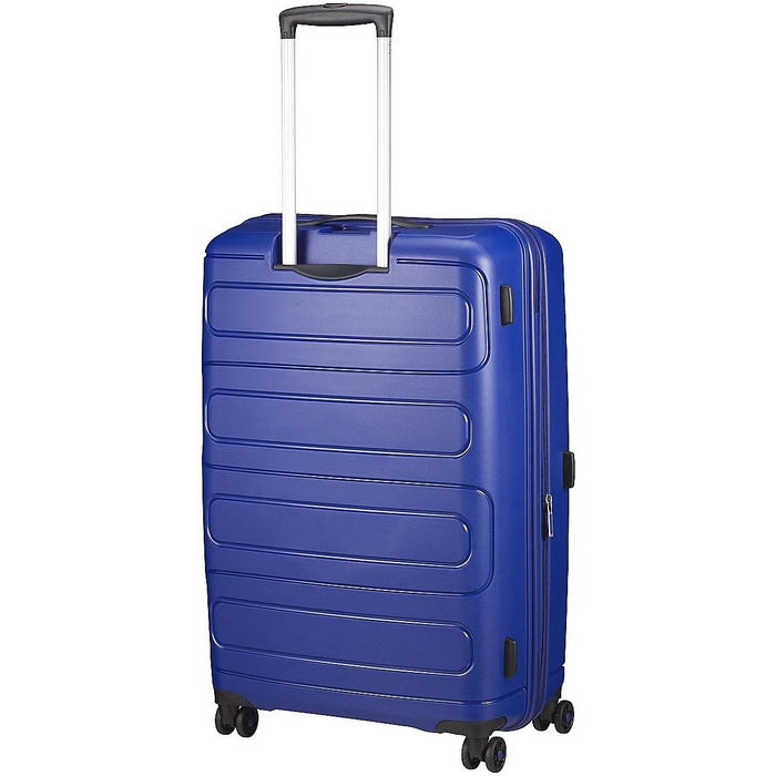 Валіза American Tourister Sunside Spinner 77 см, розширювана, 4.5 кг, 106/118 л, червона (Sunset Red)