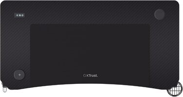 Ігровий стіл Trust Gaming GXT 709W Luminus RGB з підсвічуванням LED, 10 режимів, USB, для геймерів, білий (120x60 см)