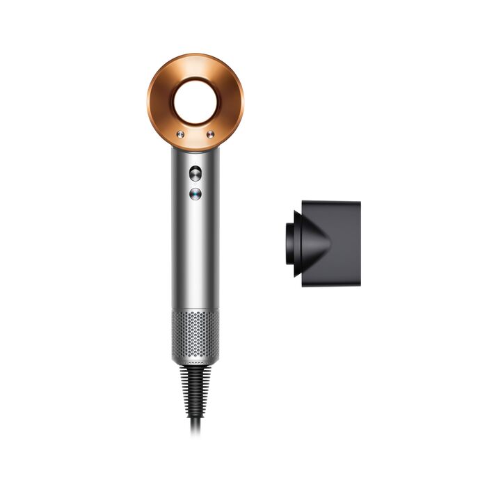 Фен для волосся Dyson Supersonic Origin (Nickel/Copper) — професійний стайлер для сушіння та догляду