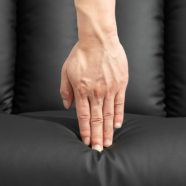 Електричне телевізійне крісло HOMCOM Recliner з допоміжним засобом для сидіння, функцією відкидання, масажне крісло з підніжкою, бічною кишенею, пультом дистанційного керування, для вітальні, до 150 кг, штучна шкіра, чорний