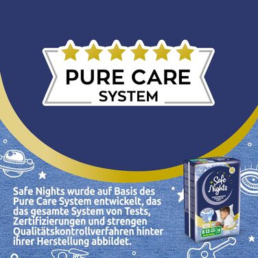 Нічні підгузки Babylino Safe Nights для хлопчиків 8-13 років (30-48 кг), 84 шт