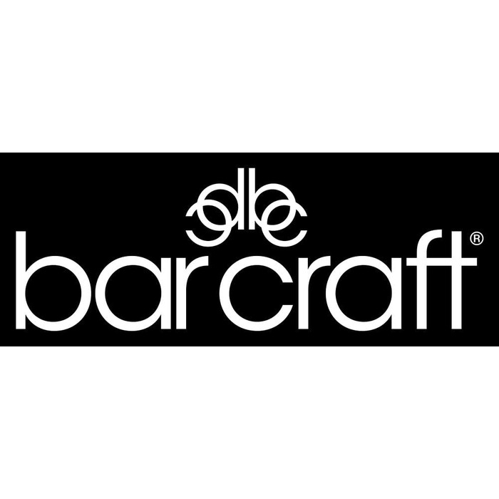 Набір для коктейлів BarCraft: шейкер, джиггер, сито, рецепти. Нержавіюча сталь, чорний/золотий, 1 шт.