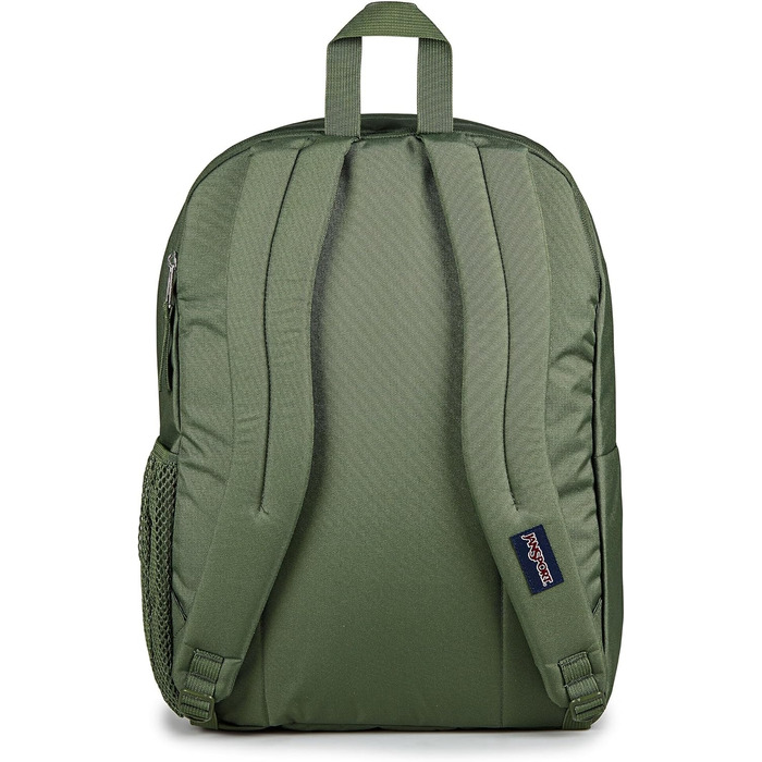 Рюкзак JanSport Big Student Cargo Green, великий шкільний рюкзак, місткий, зелений колір
