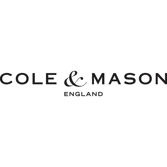 Електричні млинки для солі та перцю Cole & Mason Battersea, 2 шт, регульоване керамічне жорно, нержавіюча сталь/акрил, 210 мм, подарунковий набір