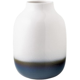 Ваза Like by Villeroy & Boch Lave Home Shoulder, кераміка, 15,5x15,5x22 см, синя