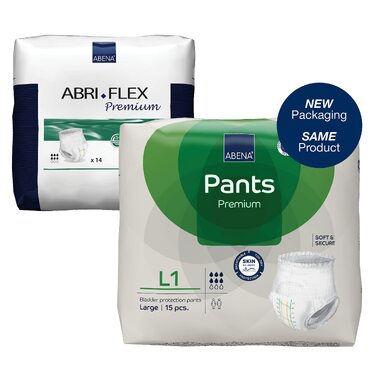 Підгузки-труси для дорослих Abena Pants Premium розмір L (3), поглинаючі труси при сечовипусканні