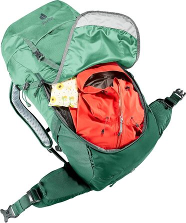 Жіночий туристичний рюкзак Deuter Futura 24 SL, 24 л, бірюзово-зелений