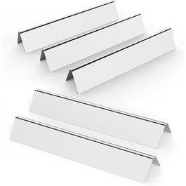 Ароматизуючі пластини Flavorizer Bars з нержавіючої сталі для гриля Weber Spirit I & II 300 серії, 38,9 см, модель 7636 – змінні захисні пластини для грилів E310, E320, E330, S310, S320, S330