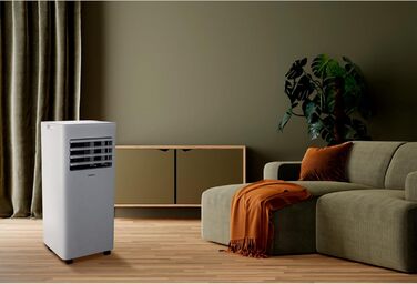 Мобільний кондиціонер MEDION P702, 3-в-1, 7 000 BTU, до 25 м², з відведенням повітря, додатком та голосовим керуванням